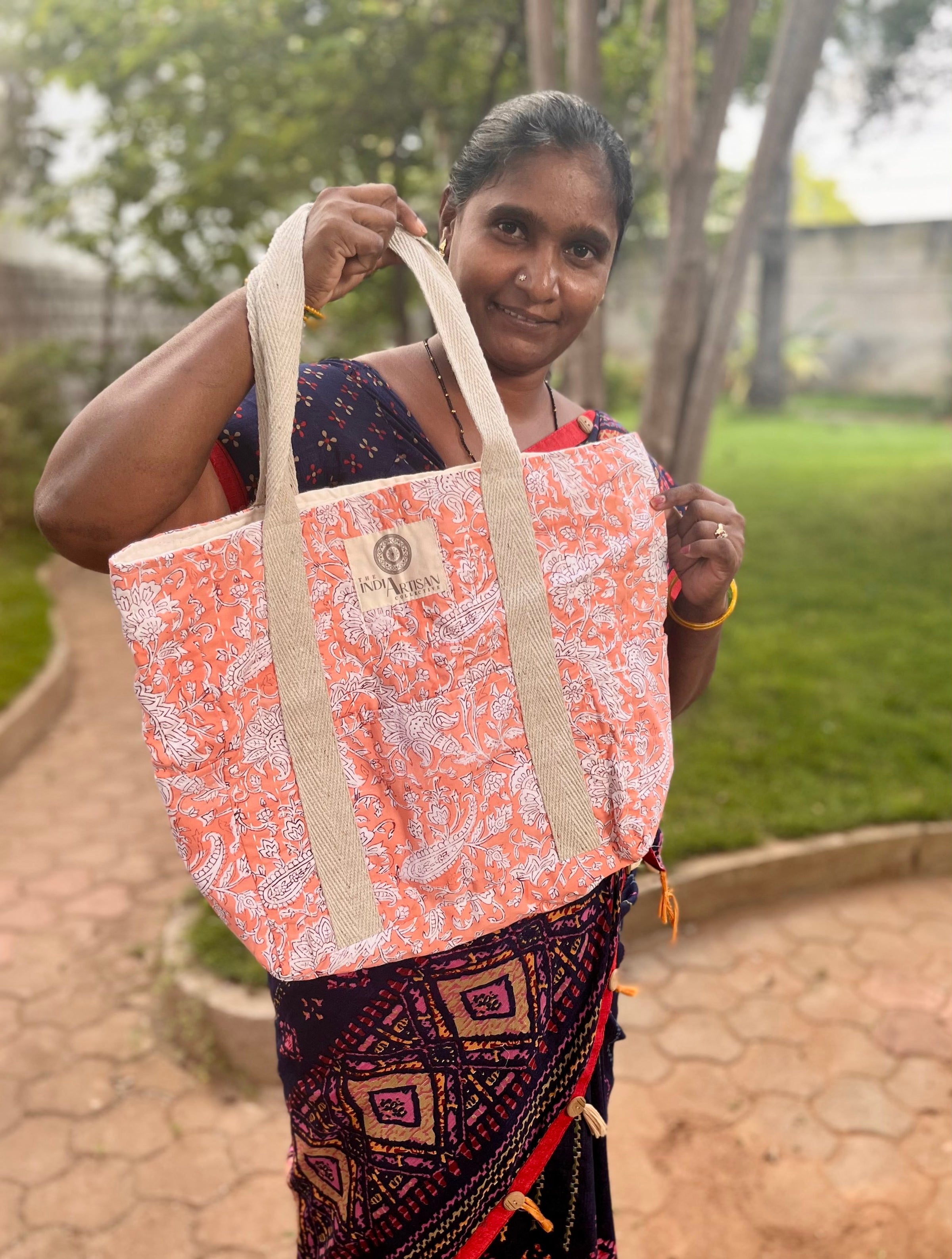 Kantha tote bag new arrivals